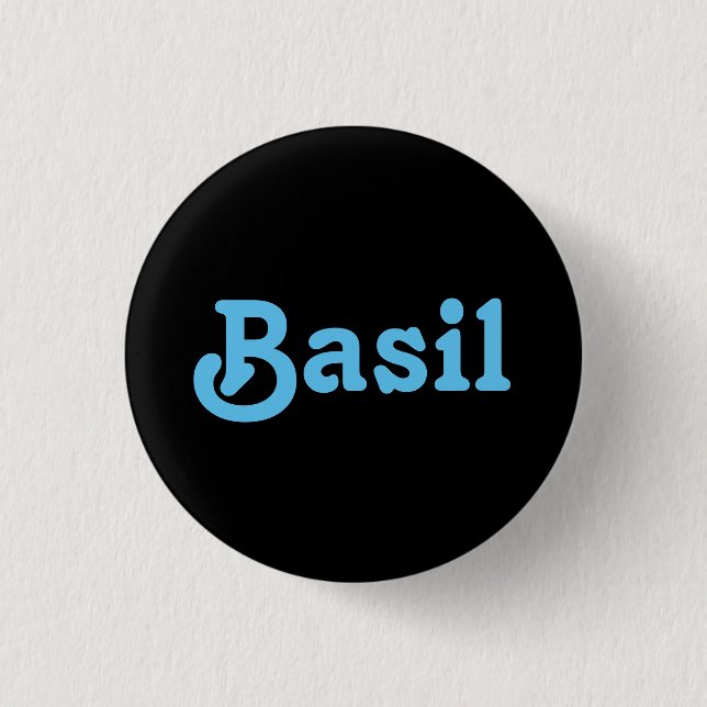 Button Basil (Front)