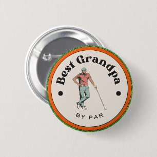 Button - Best Grandpa by Par 