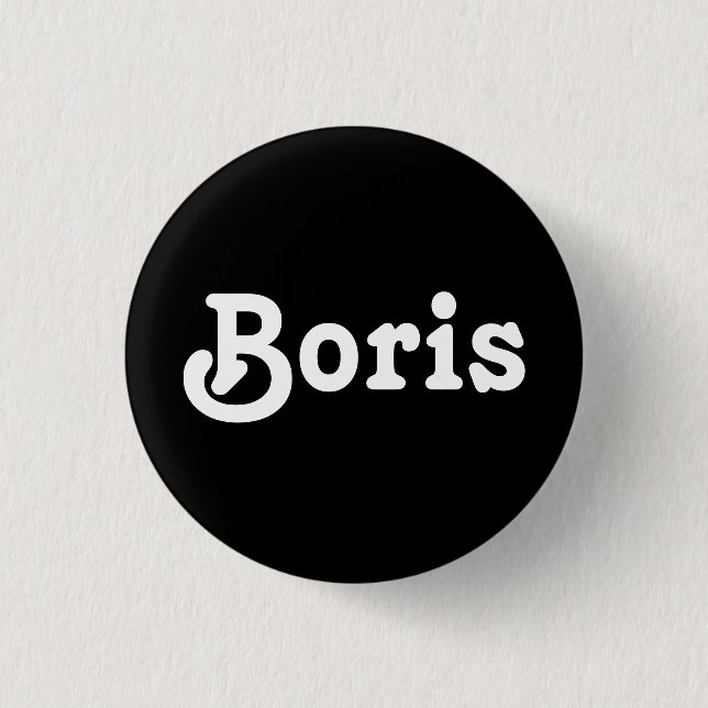 Button Boris (Front)