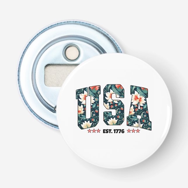 Button Bottle Opener (Front)