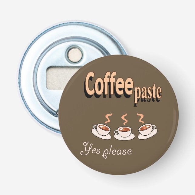 Button Bottle Opener (Front)