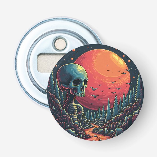 Button Bottle Opener (Front)