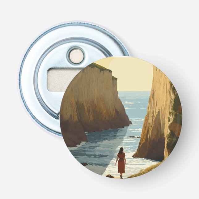 button bottle opener  (Front)