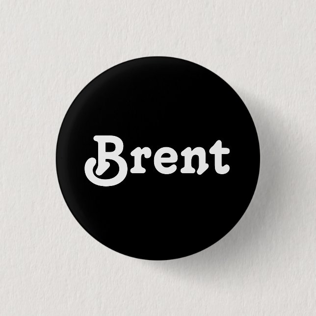 Button Brent (Front)