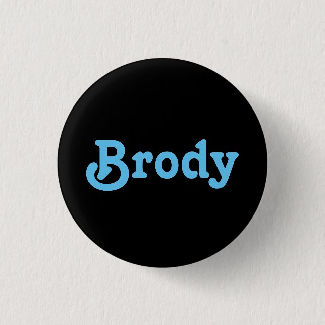 Button Brody (Front)