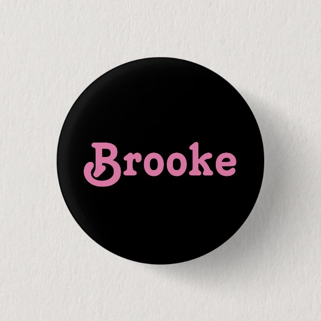 Button Brooke (Front)