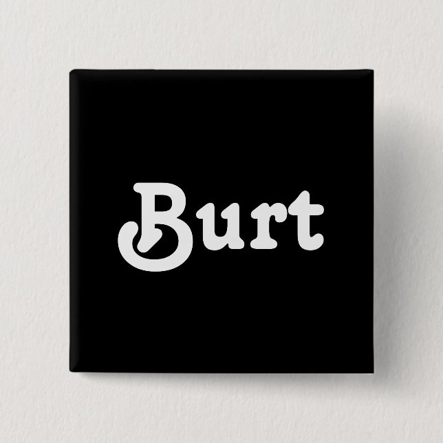 Button Burt (Front)