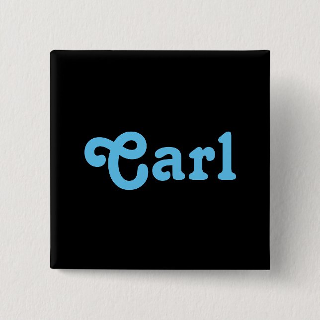 Button Carl (Front)