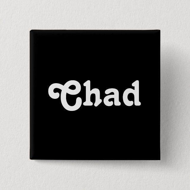 Button Chad (Front)