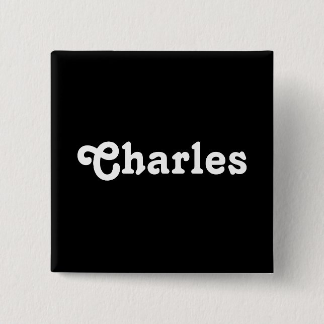 Button Charles (Front)