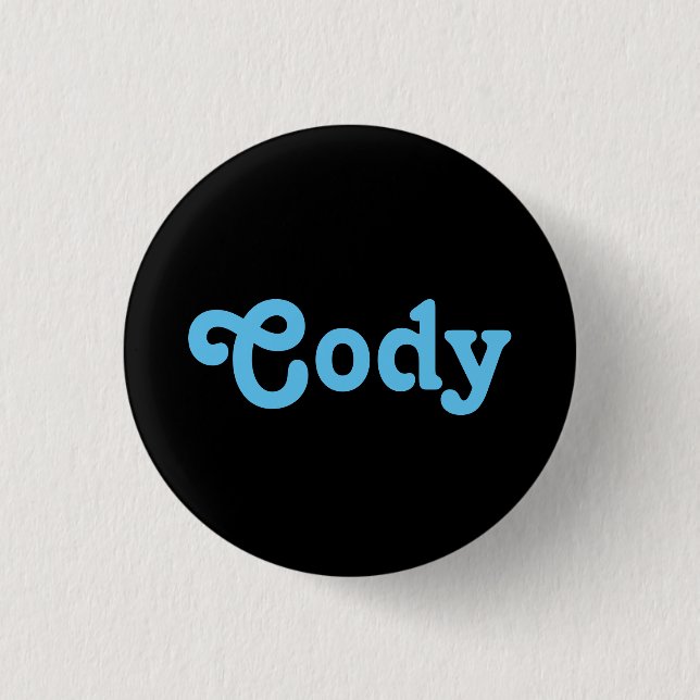 Button Cody (Front)