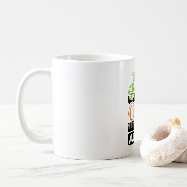 Button Coffee Mug (With Donut)