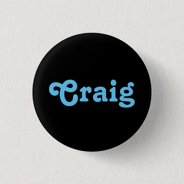 Button Craig (Front)