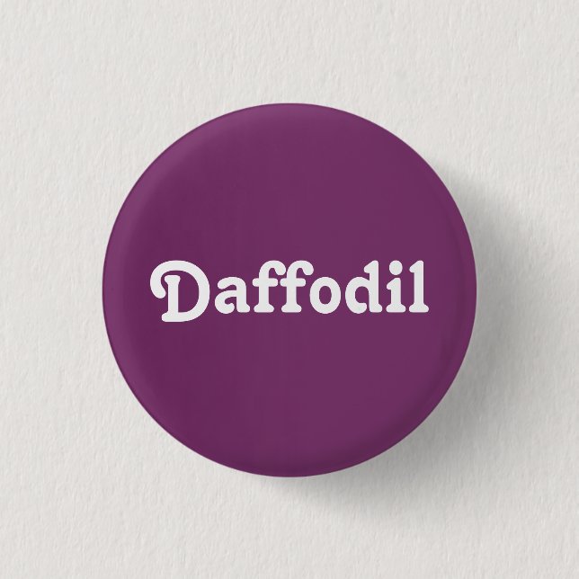 Button Daffodil (Front)