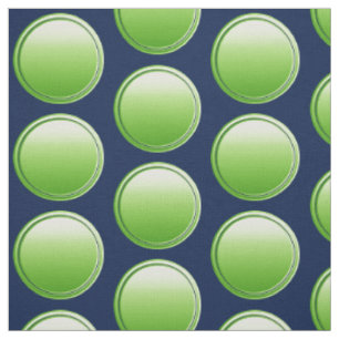Button Dots - gradient green + your backg. & idea Fabric