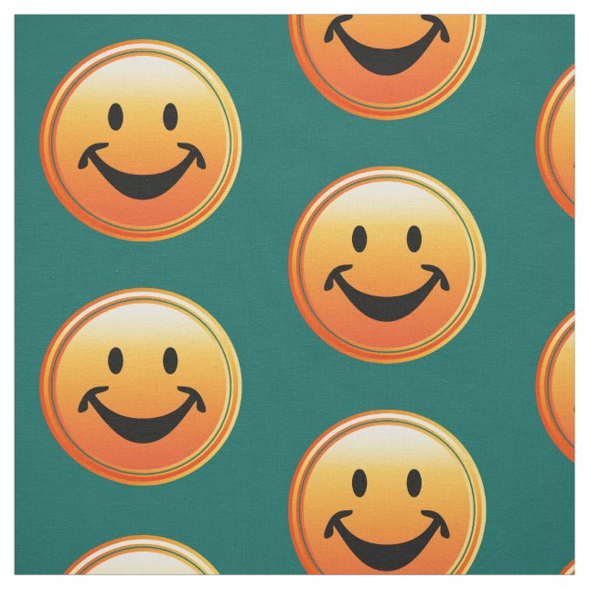Button Dots - orange your backg. & idea Fabric (Swatch)