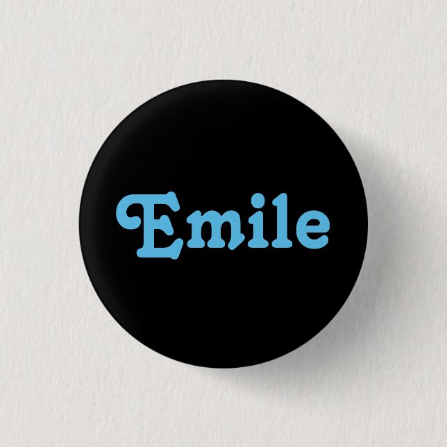Button Emile (Front)