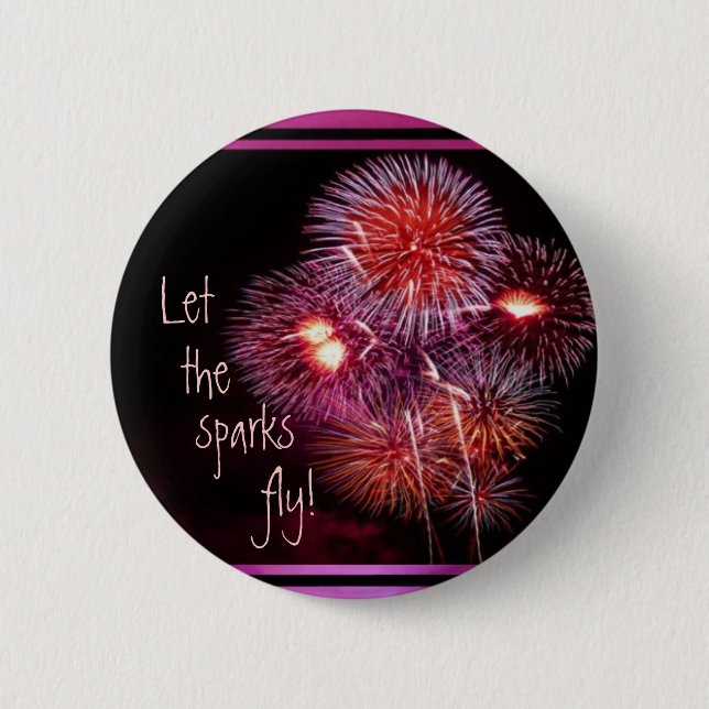 Button ~ Fireworks (Front)