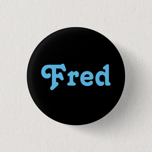 Button Fred (Front)