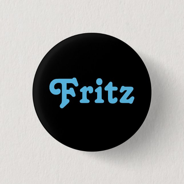 Button Fritz (Front)
