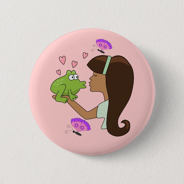Button Frog Prince (Front)