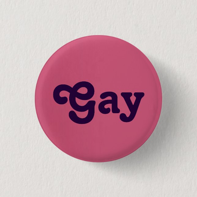 Button Gay (Front)