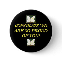 Button Graduation Congrats Zalnok