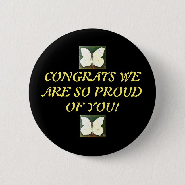 Button Graduation Congrats Zalnok (Front)