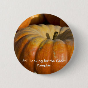 Button: Great Pumpkin 6 Cm Round Badge