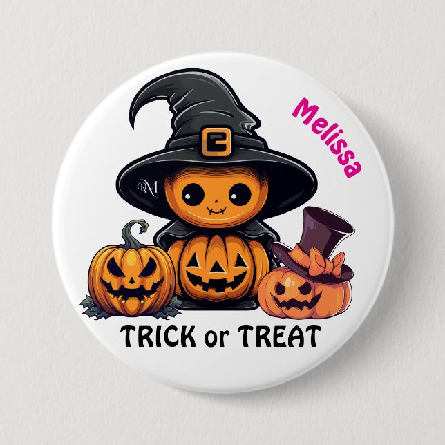 Button : HALLOWEEN Treat (Front)