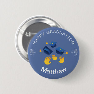 Button - Happy Graduation Personalise - Add name