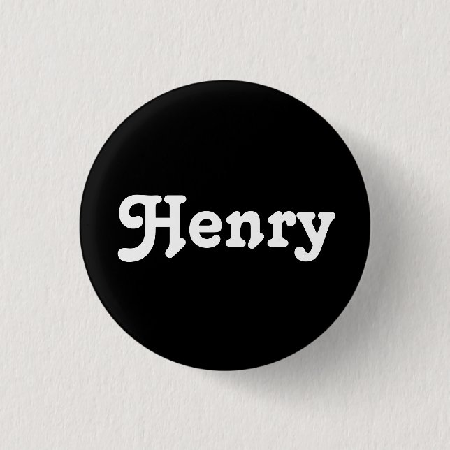 Button Henry (Front)