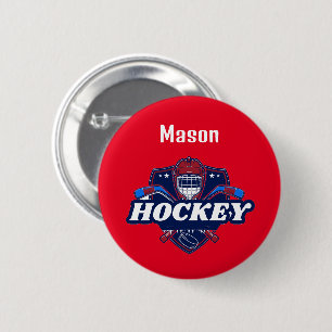 Button Hockey Gear - Personalized -Add Name #