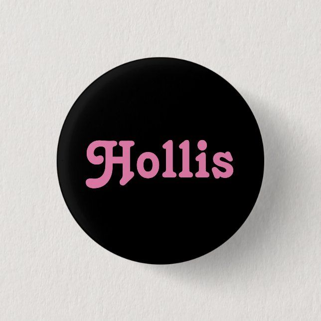 Button Hollis (Front)