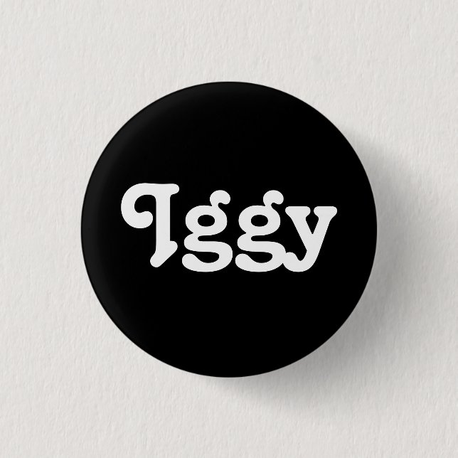 Button Iggy (Front)