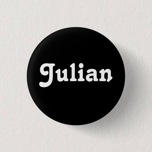 Button Julian (Front)