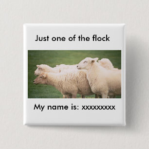 Button - Just one of the flock