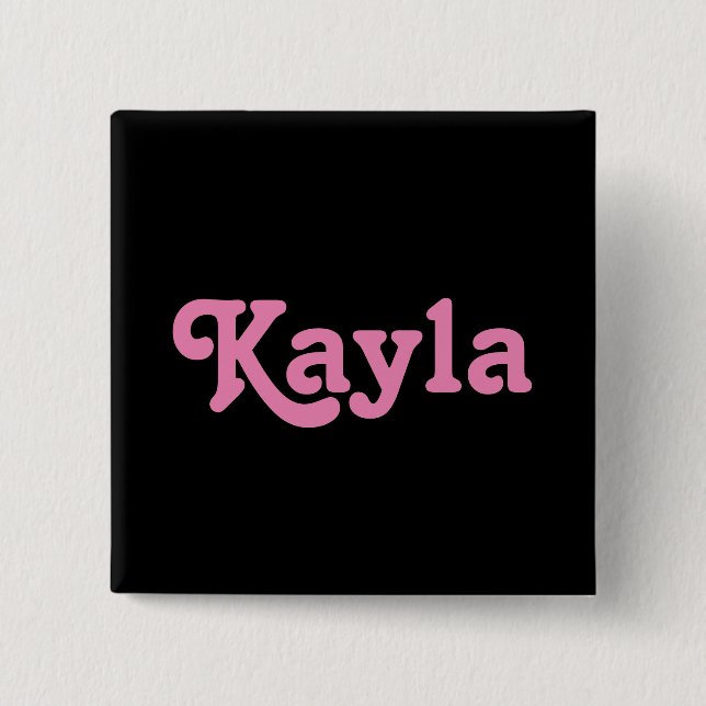 Button Kayla (Front)