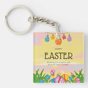 Button key ring