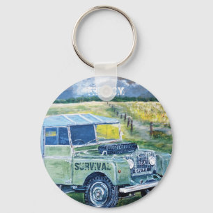 Button Key Ring. Title: FREEDOM Ring