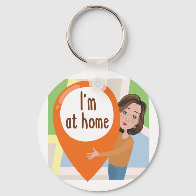 Button Keychain (Front)