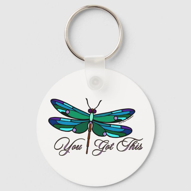 Button Keychain - You Got This (Front)