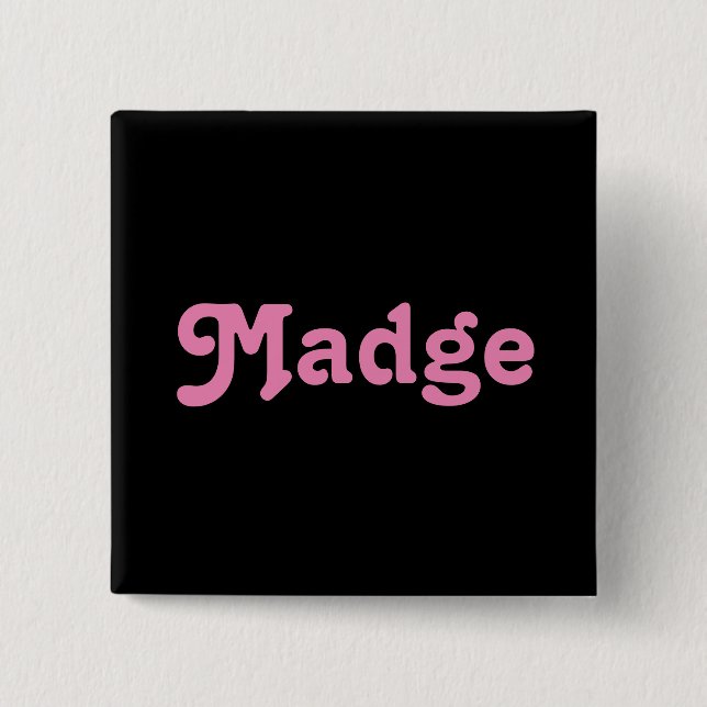 Button Madge (Front)