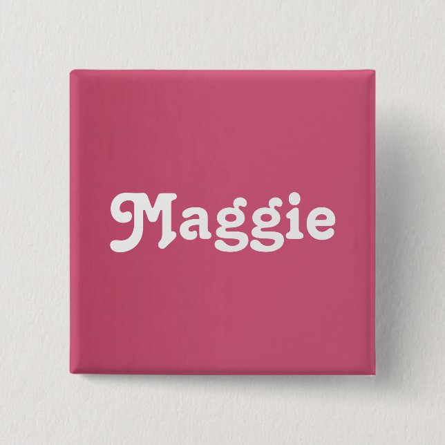 Button Maggie (Front)
