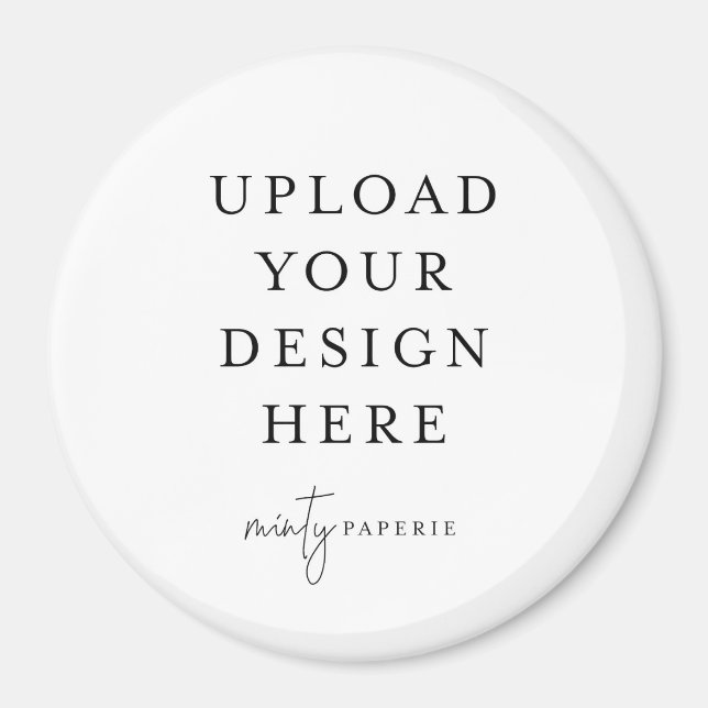 Button Magnet 3" Large Round (Front)