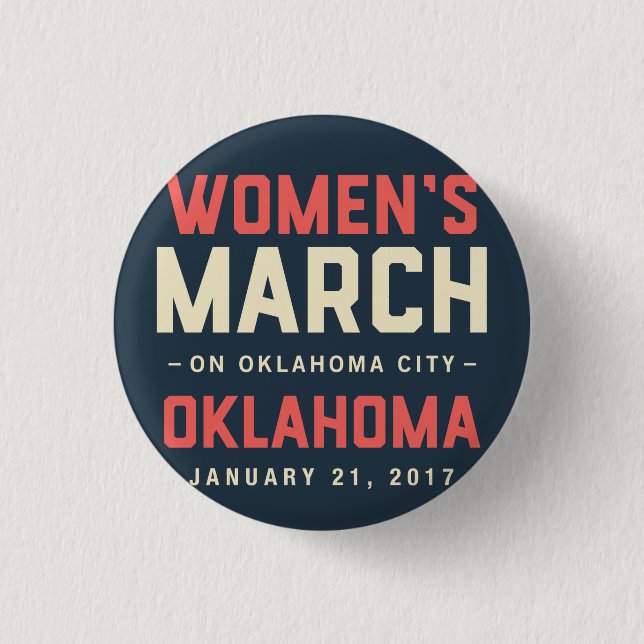 Button - March Logo (Front)