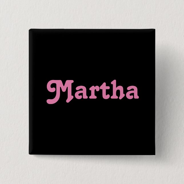 Button Martha (Front)