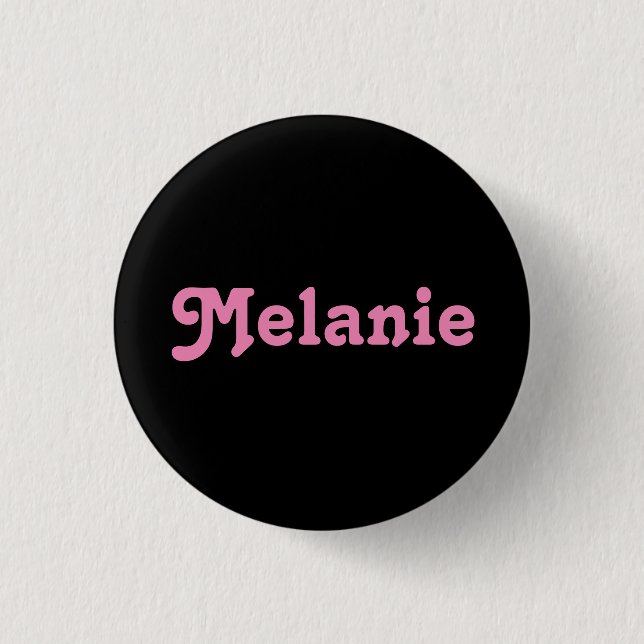 Button Melanie (Front)
