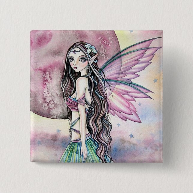 Button - Misty Moon (Front)