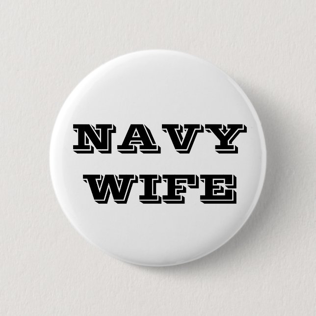 Button Navy Wife (Front)